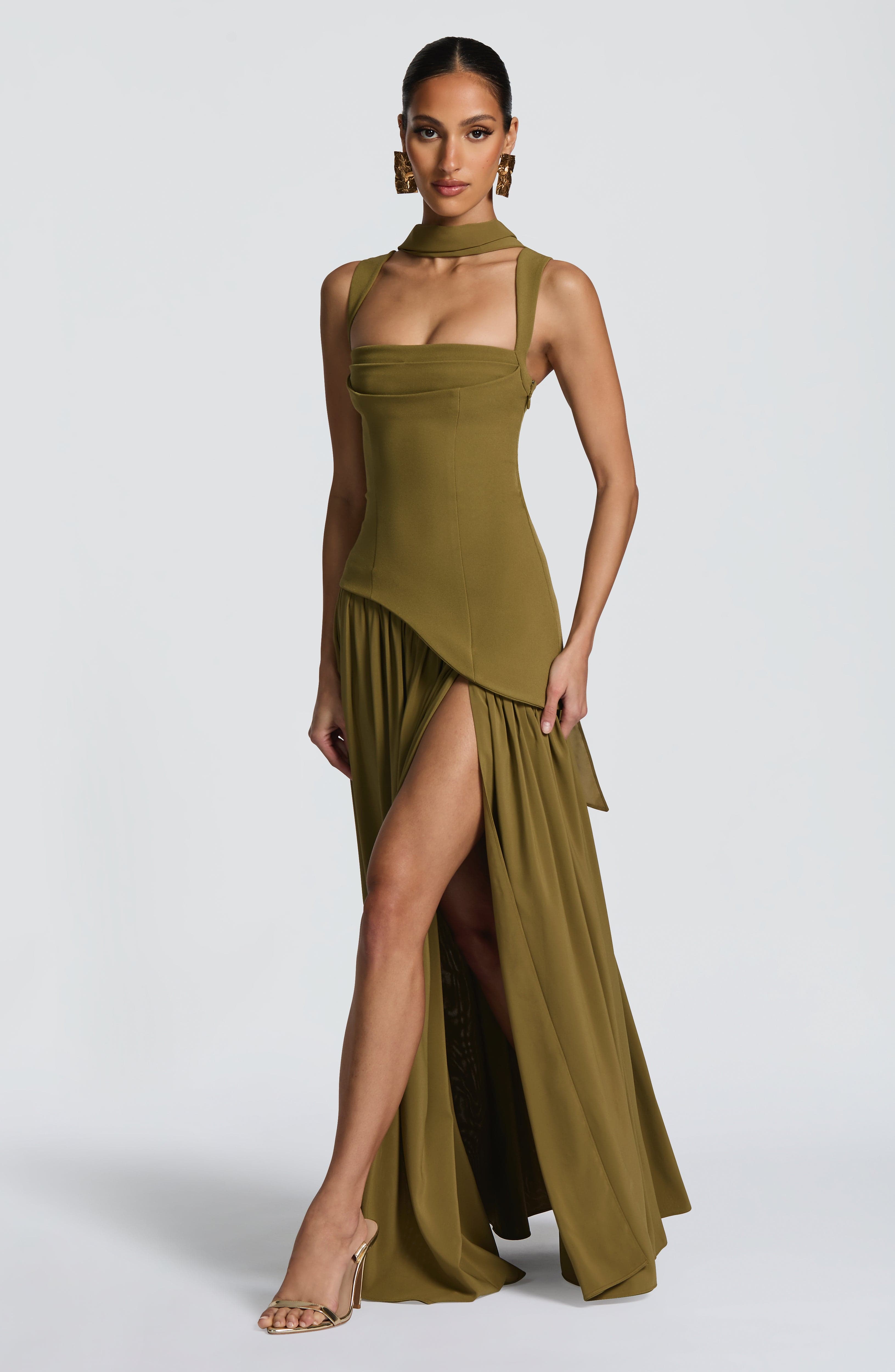 TULLULAH | VESTIDO LARGO ELEGANTE