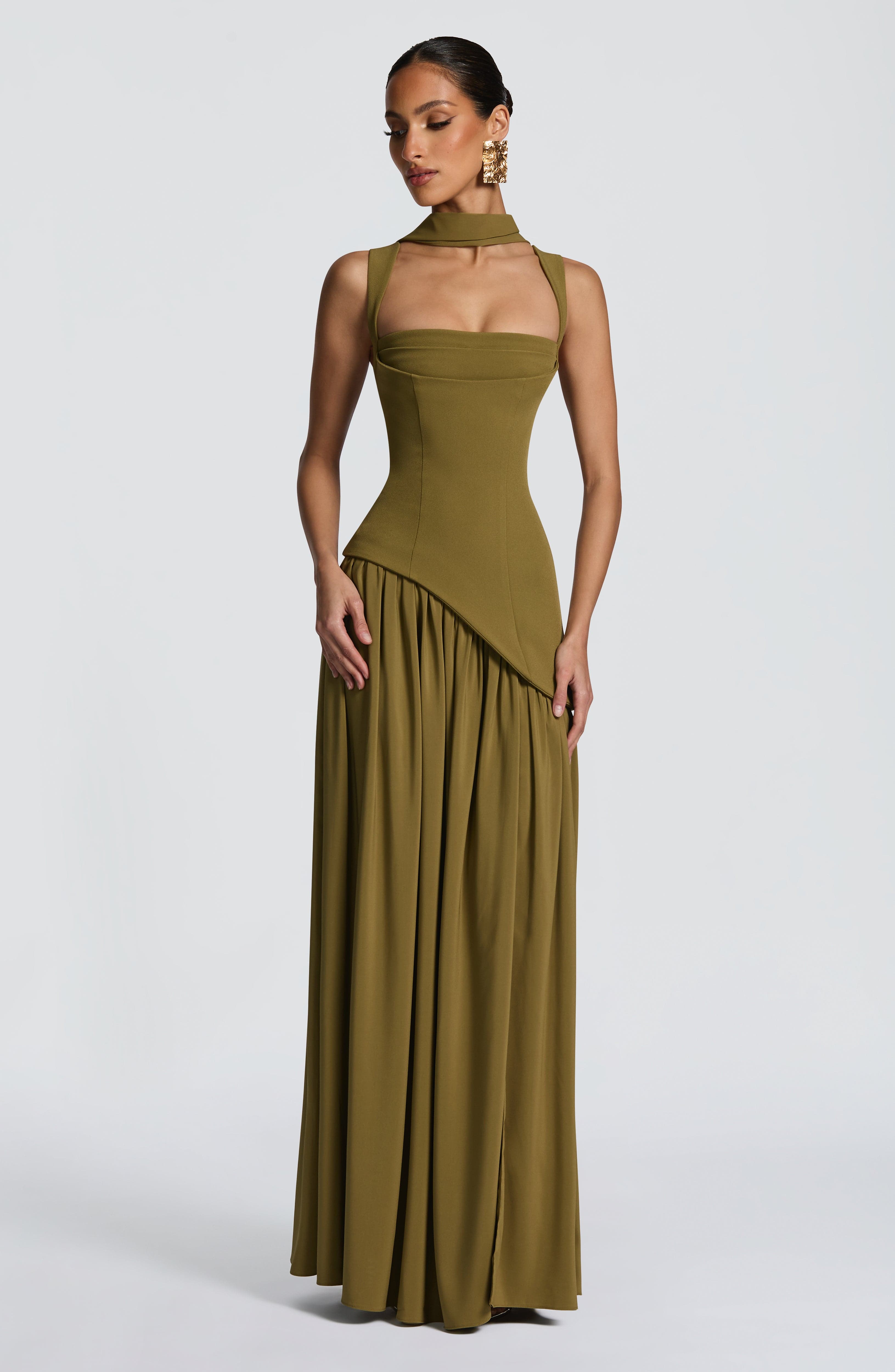TULLULAH | VESTIDO LARGO ELEGANTE
