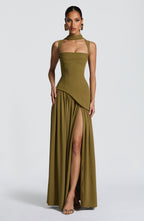 TULLULAH | VESTIDO LARGO ELEGANTE