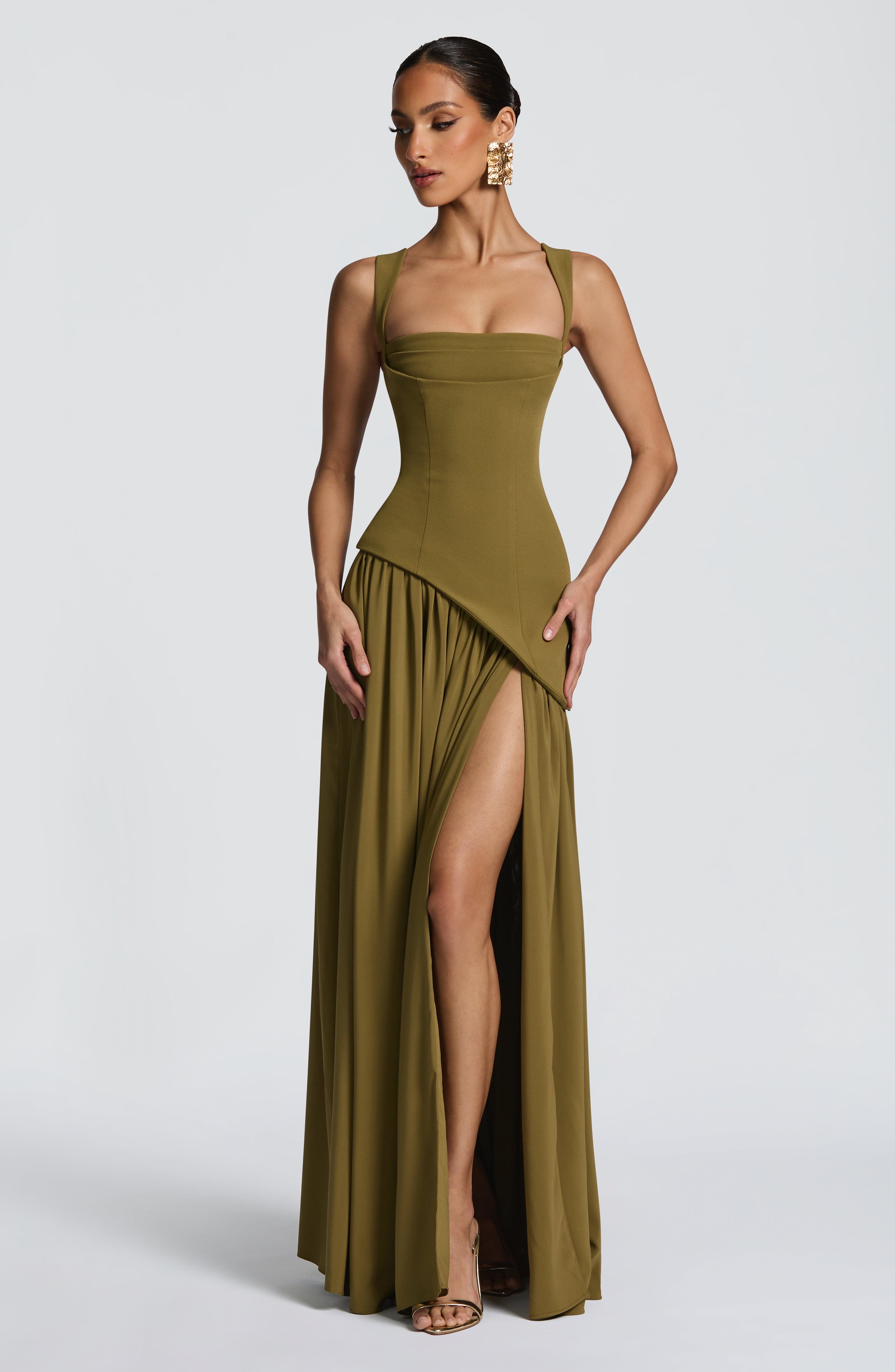TULLULAH | VESTIDO LARGO ELEGANTE