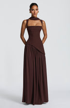 TULLULAH | VESTIDO LARGO ELEGANTE
