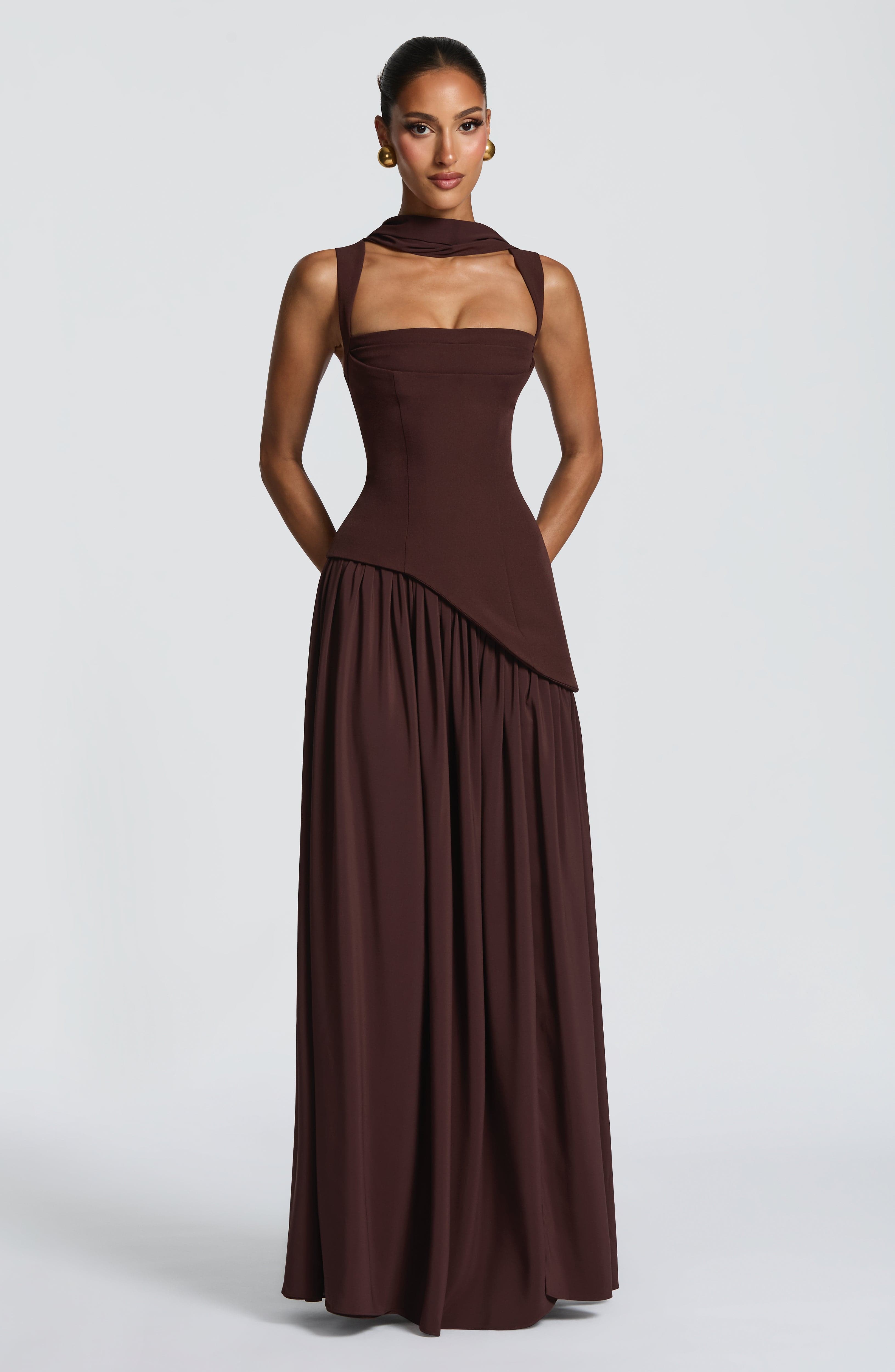 TULLULAH | VESTIDO LARGO ELEGANTE
