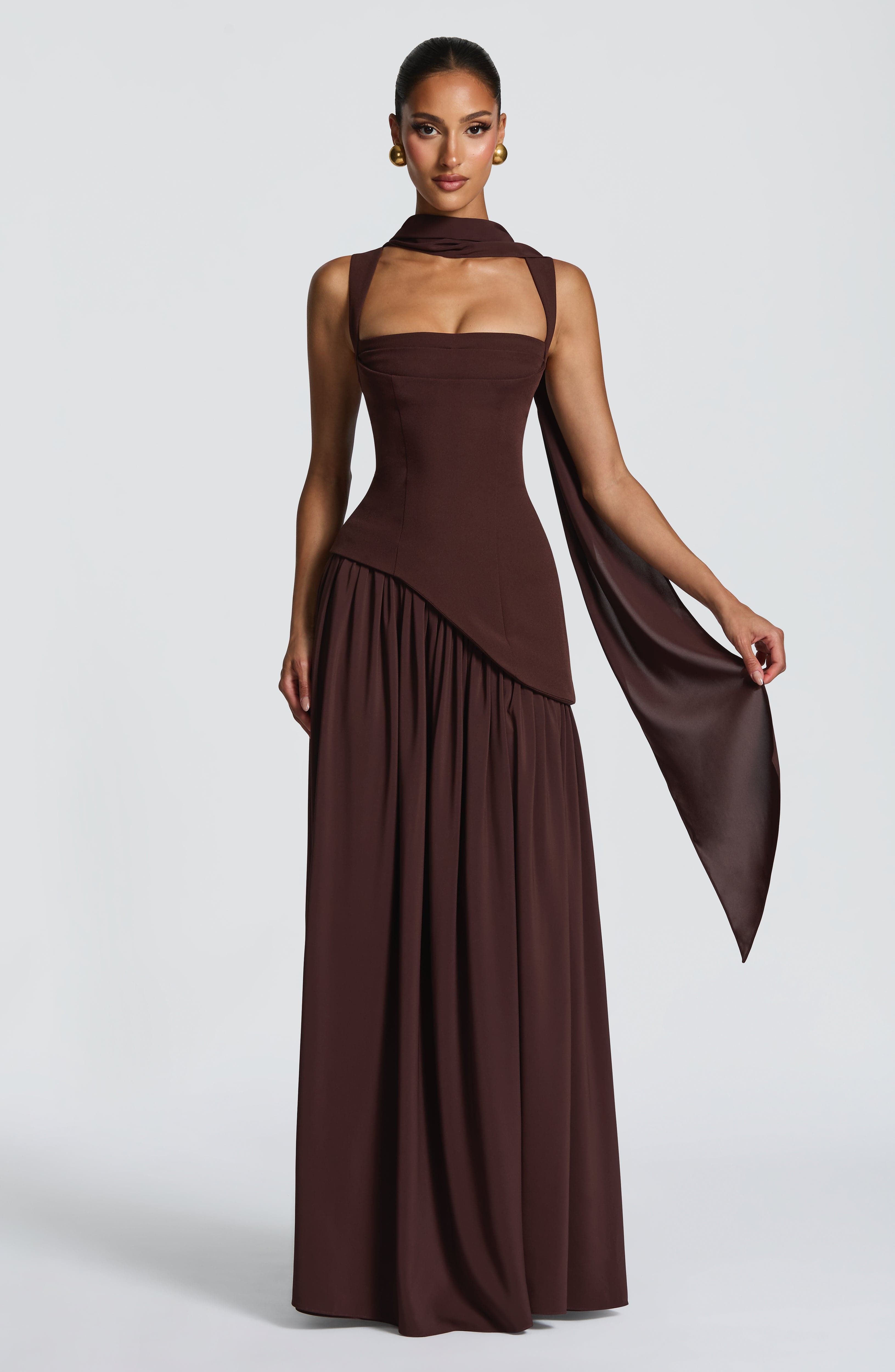TULLULAH | VESTIDO LARGO ELEGANTE