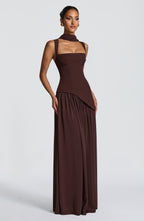 TULLULAH | VESTIDO LARGO ELEGANTE