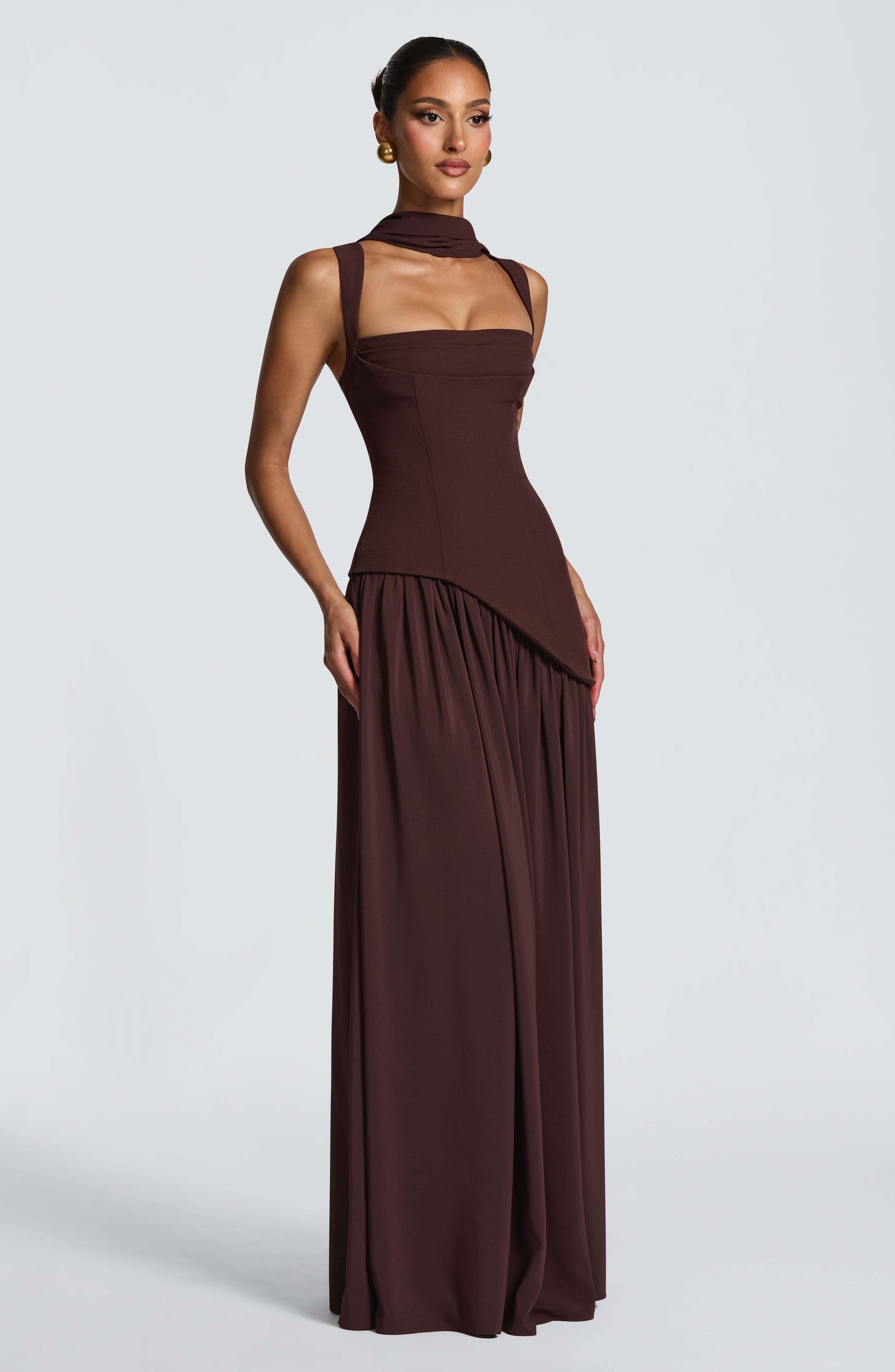 TULLULAH | VESTIDO LARGO ELEGANTE